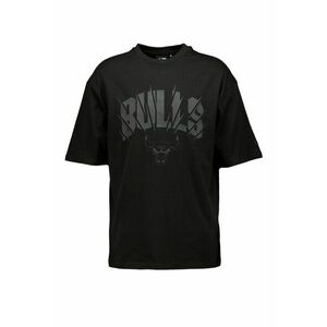 Tricou supradimensionat Chicago Bulls NBA - Negru/Gri carbune imagine