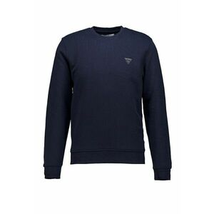 Bluza de trening din amestec de bumbac cu decolteu la baza gatului - Albastru ultramarin imagine