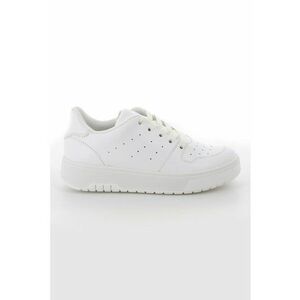 Pantofi sport din piele ecologica - Alb imagine