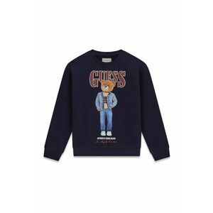 Bluza de trening cu imprimeu logo - Albastru ultramarin imagine