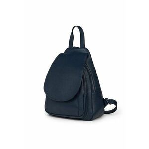 Rucsac din piele naturala Dante - Bleumarin imagine