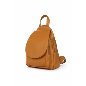 Rucsac din piele naturala Dante - Coniac imagine