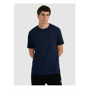 Tricou barbat - bleumarin - bumbac - croiala regular imagine