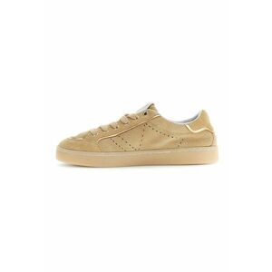 Pantofi sport low-cut din piele intoarsa - Maro deschis imagine