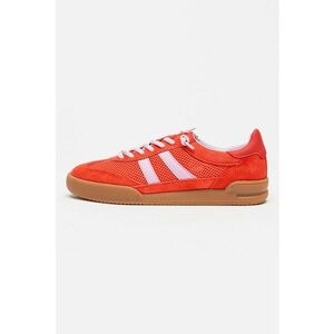 Pantofi sport Verdict cu garnituri din piele intoarsa - Lila/Rosu vermillion imagine