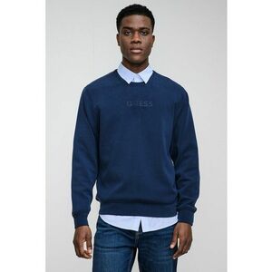 Bluza de trening din amestec de modal cu logo in relief - Bleumarin imagine