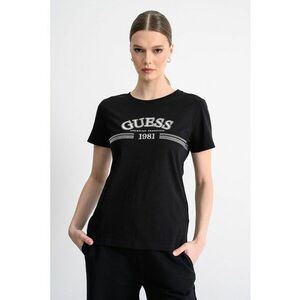Tricou regular-fit cu imprimeu logo - Negru/Argintiu imagine