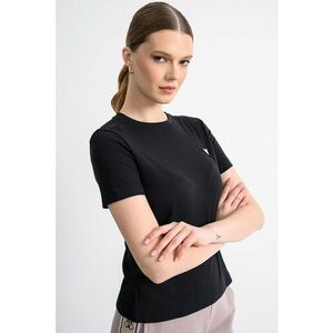 Tricou din amestec de modal - Negru stins imagine