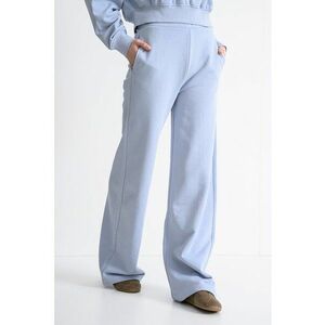 Pantaloni de trening din amestec de bumbac - Albastru deschis imagine