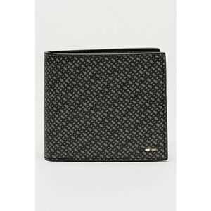 Portofel pliabil cu model - Negru/Gri imagine