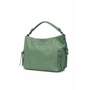 Geanta de dama - Samira - piele naturala - verde fistic - 27x38x10cm - 27x38cm imagine