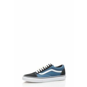 Pantofi sport cu garnituri din piele intoarsa Old Skool - Negru/Albastru imagine