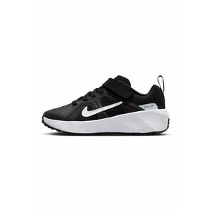 Pantofi sport low-cut Metro Tek cu segment cu inchidere velcro - Negru/Gri inchis imagine