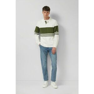 Blugi regular fit cu buzunare - Albastru imagine