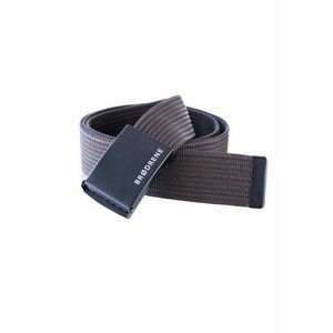 Curea barbati - Material textil - Maro/Negru imagine