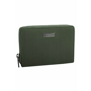 Portofel dama - Piele naturala - 14.5 x 10 x 2.4 - Verde - Verde - 14.5 x 10 x 2.4 imagine