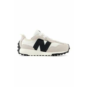 Pantofi sport 327 din material textil cu garnituri din piele intoarsa - Negru/Bej/Alb murdar imagine
