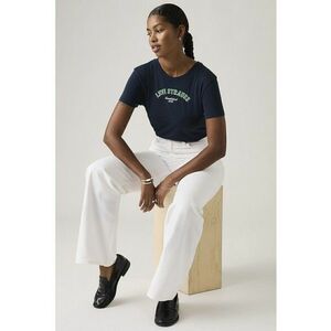 Tricou din bumbac Graphic Favorite - Bleumarin imagine