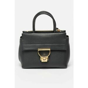 Geanta crossbody din piele cu bretele detasabila Arlettis - Negru imagine