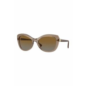 Ochelari de soare butterfly cu lentile in degrade - Maro inchis imagine