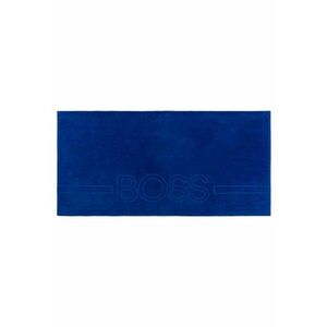 Prosop din material terry cu logo - Albastru royal imagine