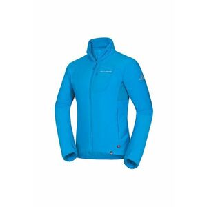 Jacheta hybrida PrimaLoft® ThermoPlume® slim fit pentru barbati Smrek - Albastru imagine