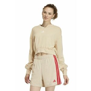 Bluza de trening cu croiala crop si decolteu in V Stadium - Bej imagine