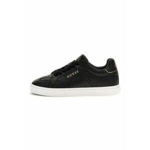 Pantofi sport low-cut din piele ecologica - Negru imagine