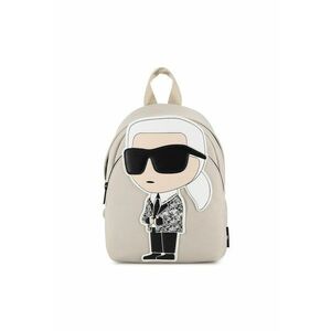 Rucsac cu aplicatie decorativa - Bej deschis imagine