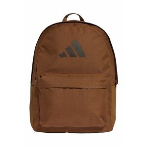 Rucsac unisex din material textil Classic Bars - 27.5 L - Maro scortisoara imagine