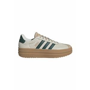 Pantofi sport VL Court Bold flatform din piele intoarsa - Verde/Bej imagine