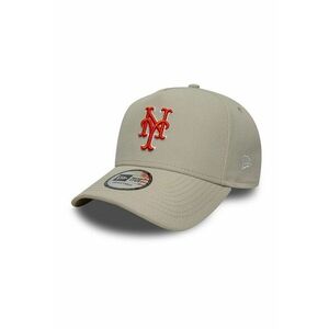 Sapca cu capsa pe partea din spate 9Forty NY Mets - Bej imagine