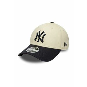 Sapca cu capsa pe partea din spate 9Forty M-Crown NY Yankees - Negru/Bej deschis imagine