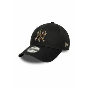 Sapca baseball cu logo cu model camuflaj 9Forty NY Yankees - Negru imagine