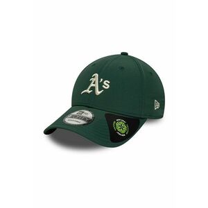 Sapca baseball 9Forty Athletics - Verde inchis/Alb murdar imagine
