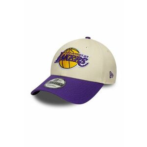 Sapca cu aspect colorblock 9FortyLA Lakers NBA - Violet/Bej deschis imagine
