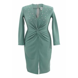 Rochie pe corp cu perle JADE - Vernil imagine