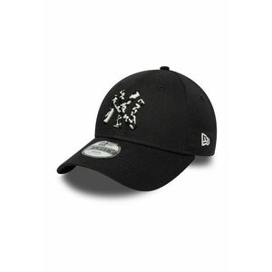 Sapca cu detaliu cu broderie logo 9Forty - Alb/Negru imagine