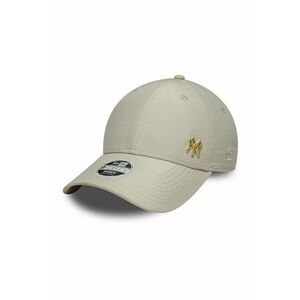 Sapca baseball cu detaliu cu logo metalic 9Forty - Bej deschis imagine
