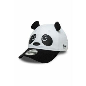 New - Era - Sapca cu model teddy 9Forty - Alb/Negru imagine