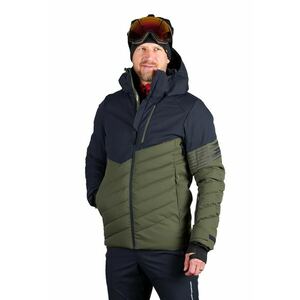 Geaca schi 2L 10K/10K barbati Zygmunt - Kaki/Bleumarin imagine