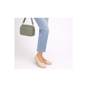Pantofi casual - dama - 6651 bej - piele naturala - Bej imagine