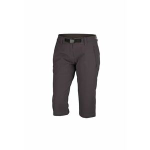 Pantaloni elastici 3/4 regular fit pentru femei Wendy - Gri imagine