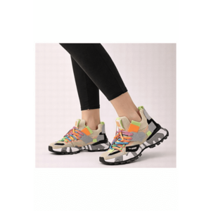 Pantofi sport - dama - 4S18159W bej - textil - Bej imagine