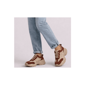Pantofi sport - dama - 7109 rosu - piele intoarsa - Rosu imagine