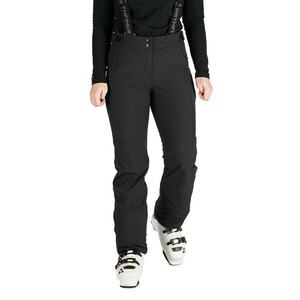 Pantaloni schi softshell 3L 10K/5K dama Taya black - Negru imagine