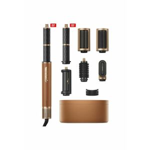 Ondulator multistyler Airstyle Pro - 1300W - motor 110.000rpm - Auriu imagine