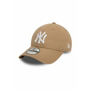 Sapca baseball cu monograma brodata - Alb/Maro camel imagine