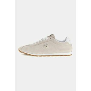 Pantofi sport low-cut din piele intoarsa - Bej deschis imagine