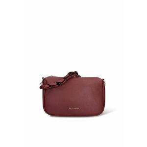 Geanta crossbody cu fermoar Celeste Lux - Visiniu imagine